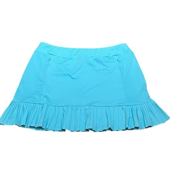 Tail Women’s Aqua Blue Pickleball Tennis Golf Activewear Pleated Skort, Size XL - Picture 1 of 8